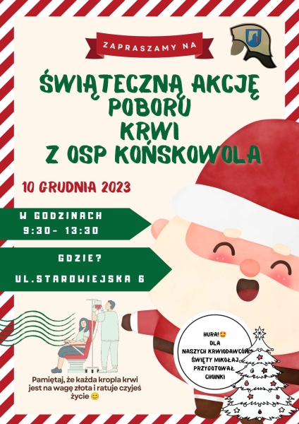 SwiatecznaAkacjaPoboruKrwi10grudnia